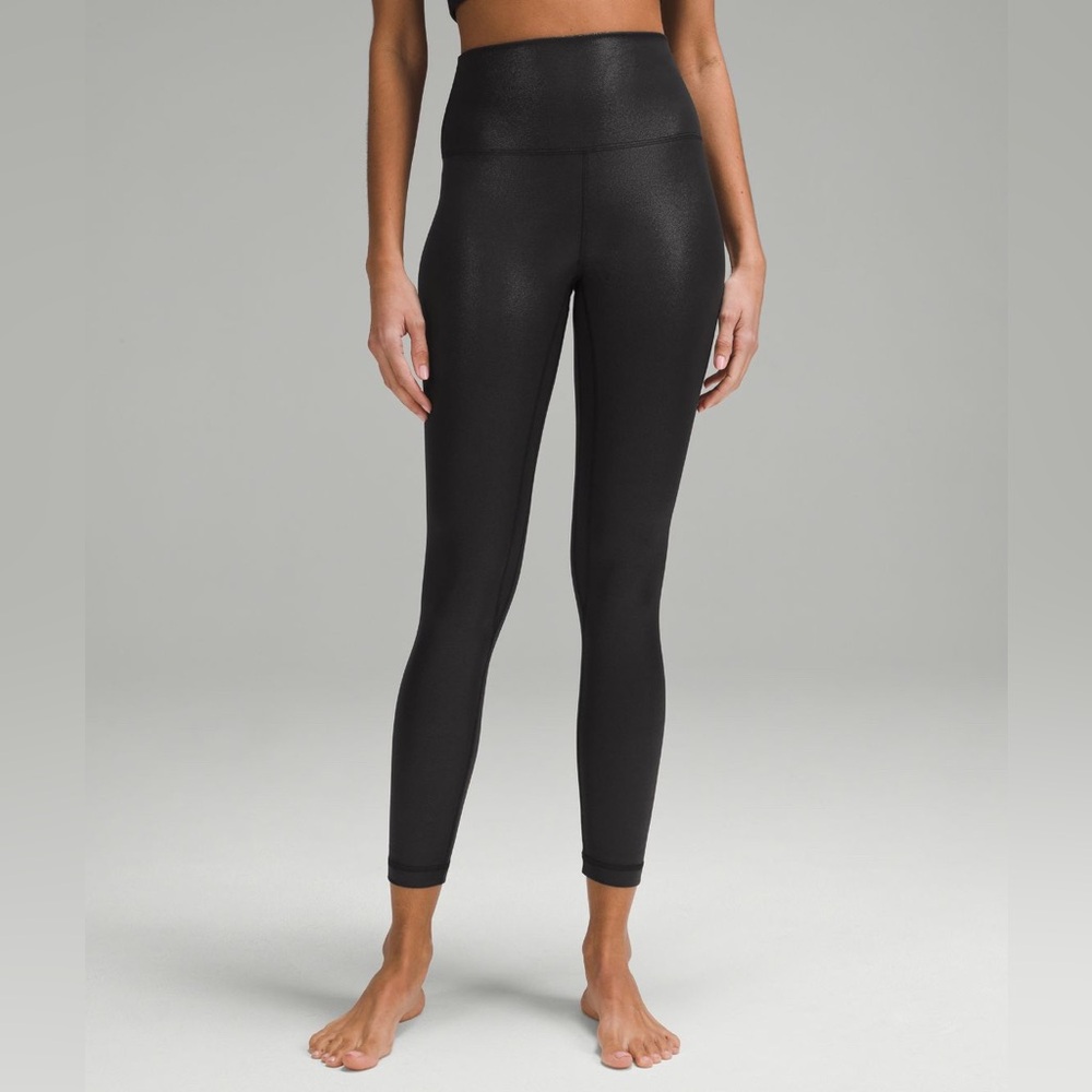 NWOT Lululemon Align High Rise Pant 25" Shine Size 6